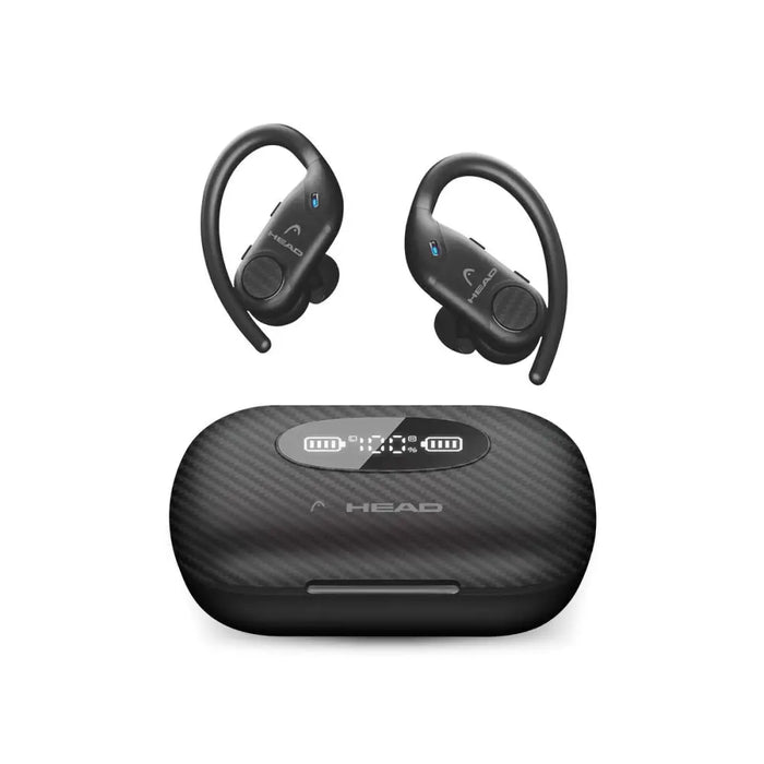 Wireless Headphones Head TWS FLEX HOOKS Black - Електроника Периферни и резервни части<<<Компютри|