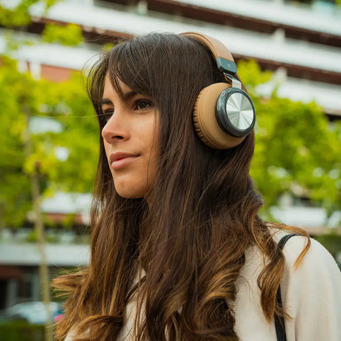 Wireless Headphones KSIX Retro2 - Електроника Периферни и резервни части<<<Компютри| Електроника<<<BigBuy&&&Микрофони и