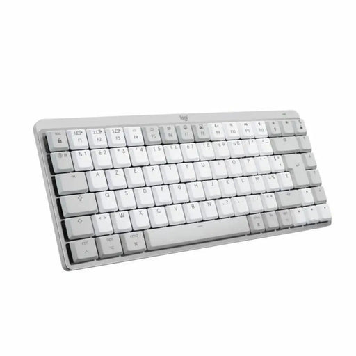 Wireless Keyboard Logitech MX Mini Mechanical for Mac White White/Grey French AZERTY - Електроника Периферни и резервни