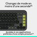 Wireless Keyboard Logitech Pop Icon Keys Dark grey AZERTY - Електроника Периферни и резервни части<<<Компютри|