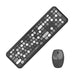 Wireless keyboard + mouse set MOFII 666 2.4G (Black) - Sets<<<Keyboards<<<Gaming<<<InnproXML