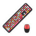 Wireless keyboard + mouse set MOFII 666 2.4G (Black&Red) - Sets<<<Keyboards<<<Gaming<<<InnproXML