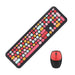 Wireless keyboard + mouse set MOFII 666 2.4G (Black&Red) - Sets<<<Keyboards<<<Gaming<<<InnproXML