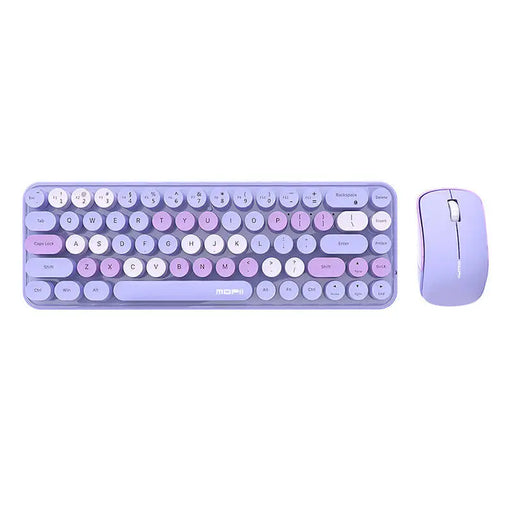Wireless keyboard + mouse set MOFII Bean 2.4G (Purple) - Sets<<<Keyboards<<<Gaming<<<InnproXML