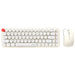 Wireless keyboard + mouse set MOFII Bean 2.4G (White-Beige) - Sets<<<Keyboards<<<Gaming<<<InnproXML