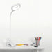 Wireless LED reading lamp with clip + black micro USB cable - Table lamps<<<HurtelXML