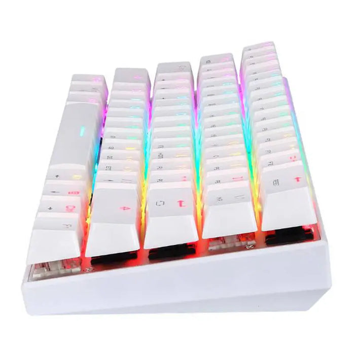 Wireless Mechanical keyboard Motospeed SK62 White (red switch) - Wireless<<<Keyboards<<<Gaming<<<InnproXML