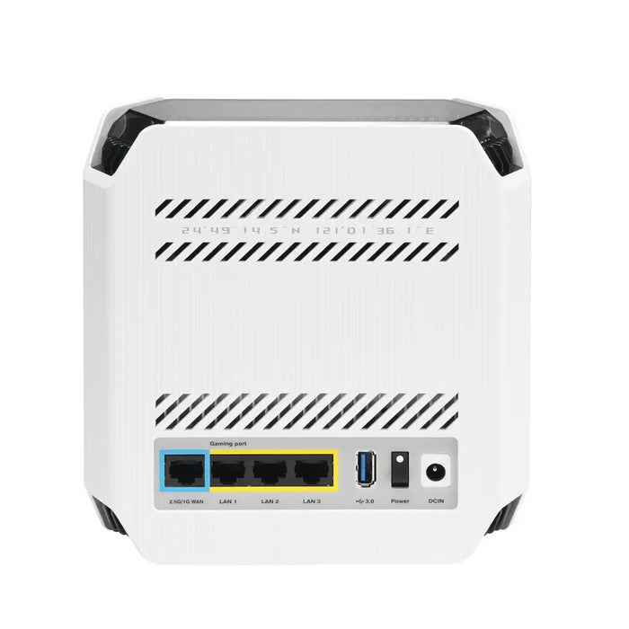 Wireless Mesh System ASUS ROG Rapture GT6 (W-2-PK) AX10000 WiFi 6 (802.11ax) - Рутери<<<Мрежи<<<Мрежи и умен