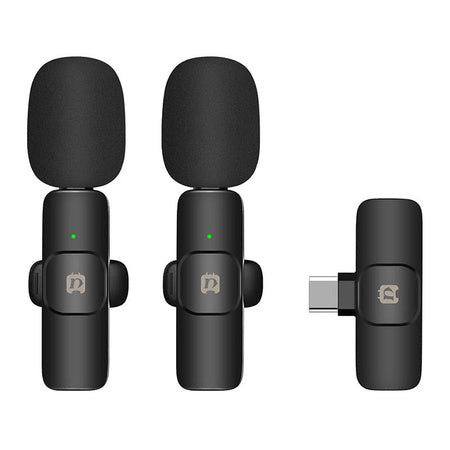 Wireless microphone Puluz PU3151B Lavalier Type C - Lavalier<<<Microphones<<<Audio<<<InnproXML