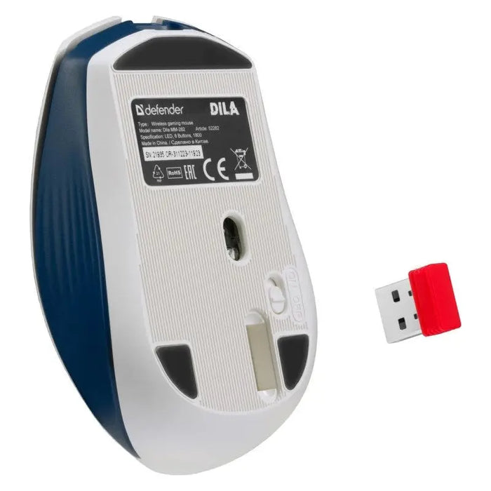WIRELESS MOUSE DEFENDER DILA MM-282 RF 1800dpi 6P - MicePER-MYS<<<Input / Output DevicesPER<<<ActionPL