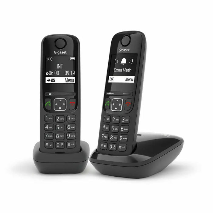 Wireless Phone Gigaset AS690 Duo Black - Стационарни и IP телефони<<<Електроника Телефони и таблети<<<Компютри|