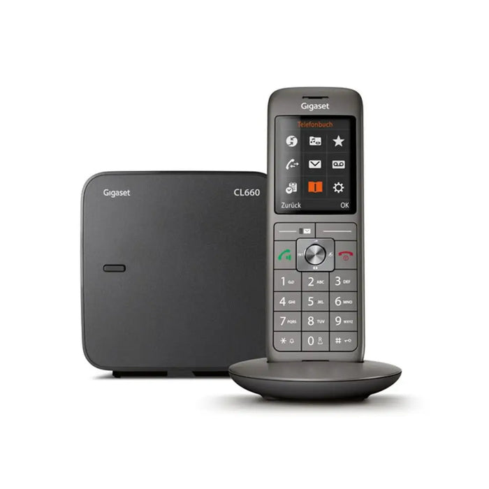 Wireless Phone Gigaset CL660A Duo Grey Anthracite - Електроника Телефони и таблети<<<Компютри|