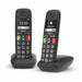 Wireless Phone Gigaset E290 Duo Black White - Електроника Телефони и таблети<<<Компютри|
