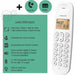 Wireless Phone Logicom DECT ILOA 155T SOLO White - Електроника Телефони и таблети<<<Компютри|