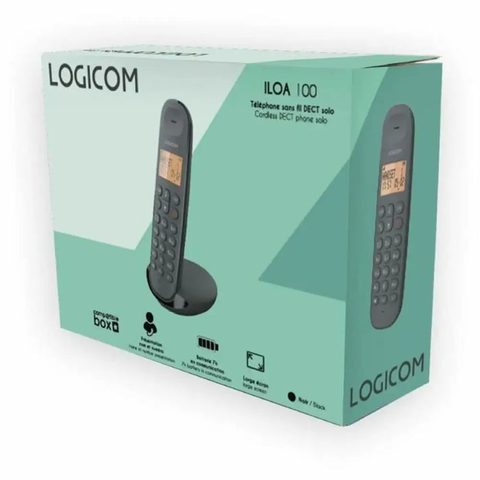 Wireless Phone Logicom ILOA 150 SOLO Grey - Електроника Телефони и таблети<<<Компютри|