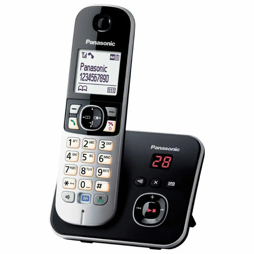 Wireless Phone Panasonic KX-TG6821FRB Black Grey - Електроника Телефони и таблети<<<Компютри|