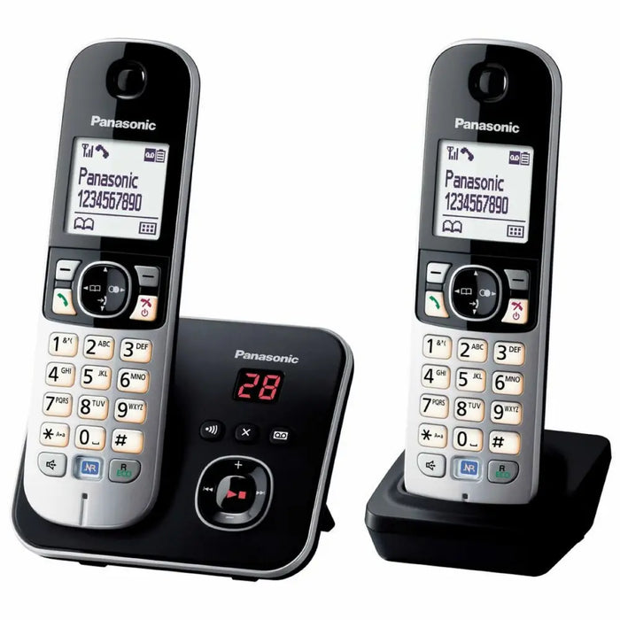 Wireless Phone Panasonic KX-TG6822FRB Black Grey - Електроника Телефони и таблети<<<Компютри|
