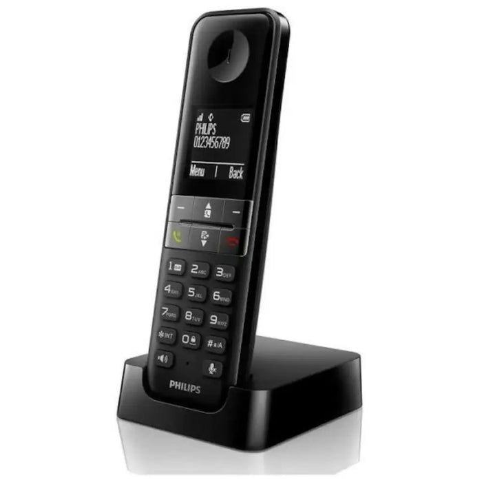 Wireless Phone Philips D4701B/34 Black - Електроника Телефони и таблети<<<Компютри| Електроника<<<BigBuy&&&Стационарни