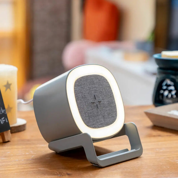 Wireless Speaker-Charger with LED Souwis InnovaGoods - Електроника Телефони и таблети<<<Компютри|