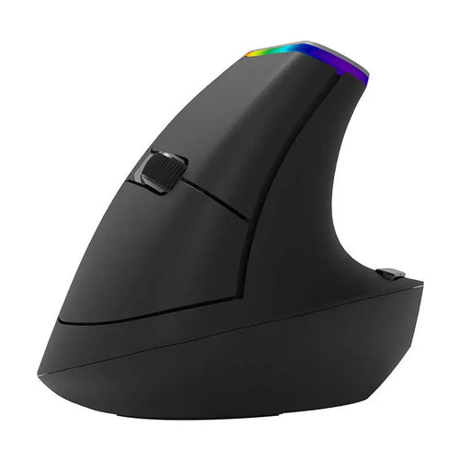 Wireless Vertical Mouse Delux M618C 2.4G 1600DPI RGB (black) - Wireless<<<Mice<<<Gaming<<<InnproXML