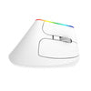 Wireless Vertical Mouse Delux M618C 2.4G 1600DPI RGB (white) - Vertical mice<<<Mice<<<Gaming<<<InnproXML
