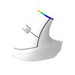 Wireless Vertical Mouse Delux M618C 2.4G 1600DPI RGB (white) - Vertical mice<<<Mice<<<Gaming<<<InnproXML
