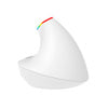 Wireless Vertical Mouse Delux M618C 2.4G 1600DPI RGB (white) - Vertical mice<<<Mice<<<Gaming<<<InnproXML