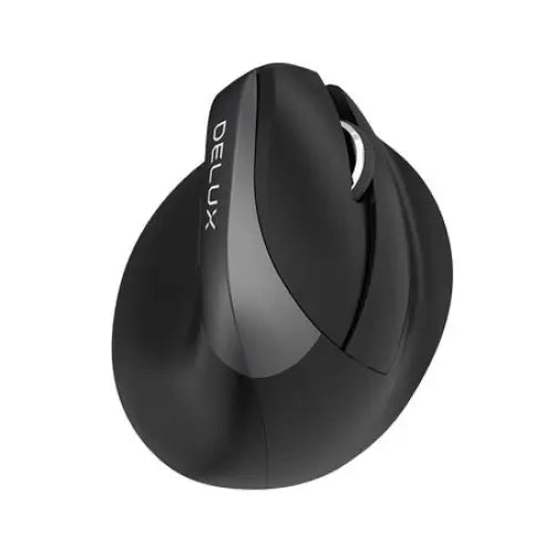 Wireless Vertical Mouse Delux M618Mini BT + 2.4G RGB 4000DPI (Iron Gray) - Vertical mice<<<Mice<<<Gaming<<<InnproXML