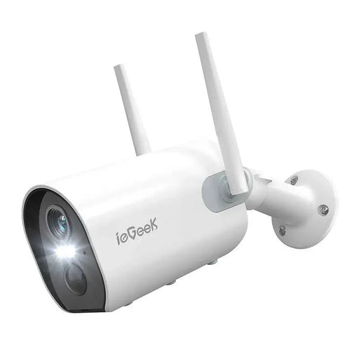Wireless WiFi outdoor camera ieGeek ZS-GX2S white 5200mAh - IP cameras<<<Smart Home<<<InnproXML