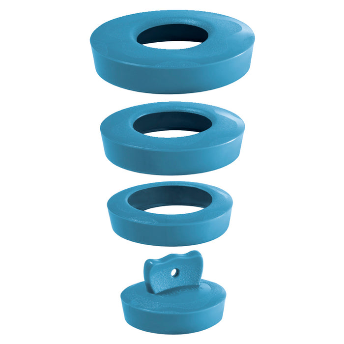 UNIVERSAL SIPHON PLUG 4 SIZES - WIRQUIN BLUE