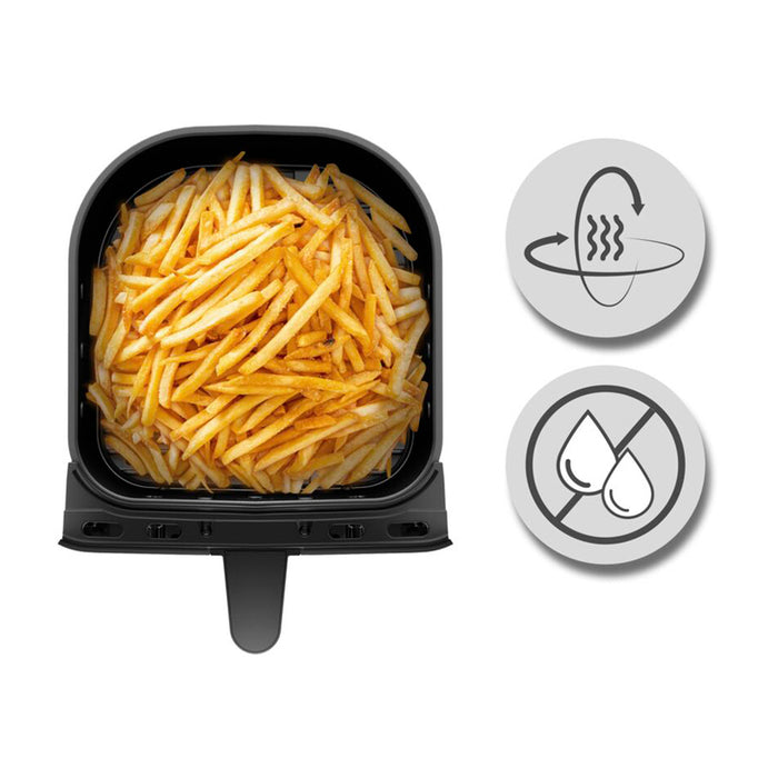 Healthy cooking device with hot air WMF MULTI TASTE 415570011 4.60 L, TIMER, BLACK
