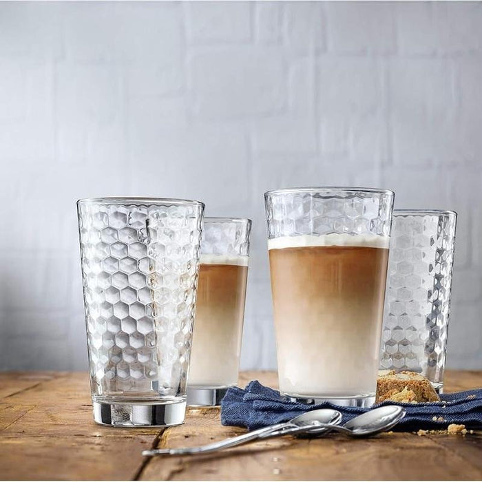 WMF Latte Macchiato Cup Honeycomb 4pcs. 0948652040