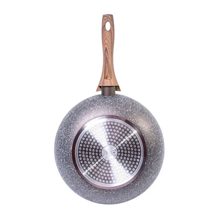 WOK PAN 28CM BRIO MOCCA MARBLE - Съдове за готвене<<<Домашни потреби<<<Кухня<<<Praktiker