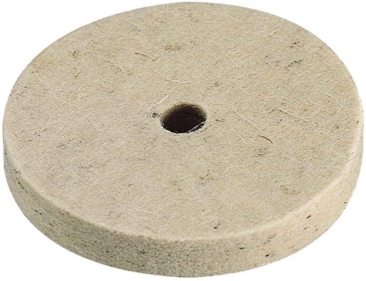 WOLFCRAFT FELT POLISHING DISC