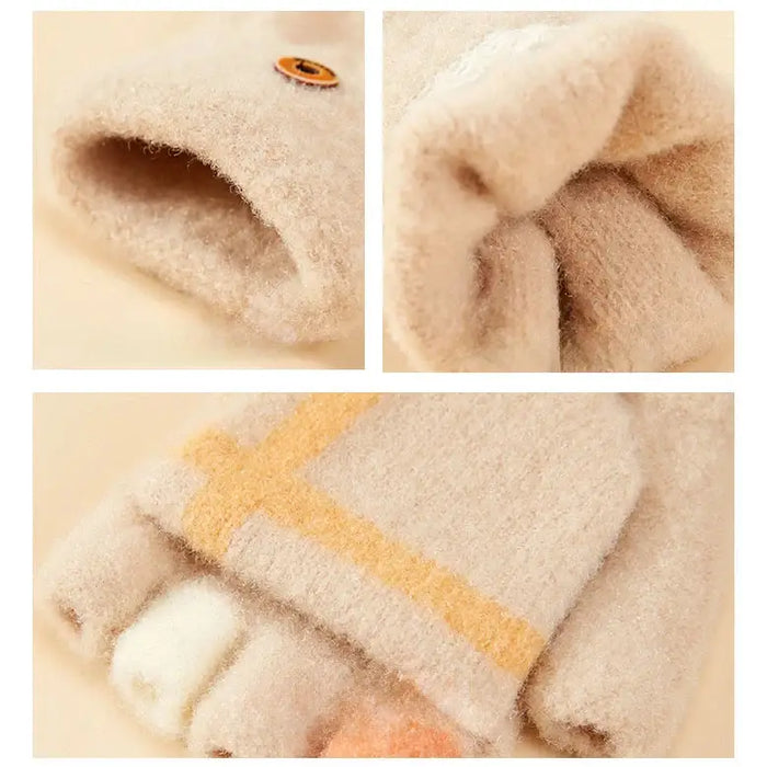 Women’s/children’s winter telephone gloves - blue - Cycling gloves<<<HurtelXML