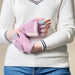 Women’s/children’s winter telephone gloves - pink - Cycling gloves<<<HurtelXML