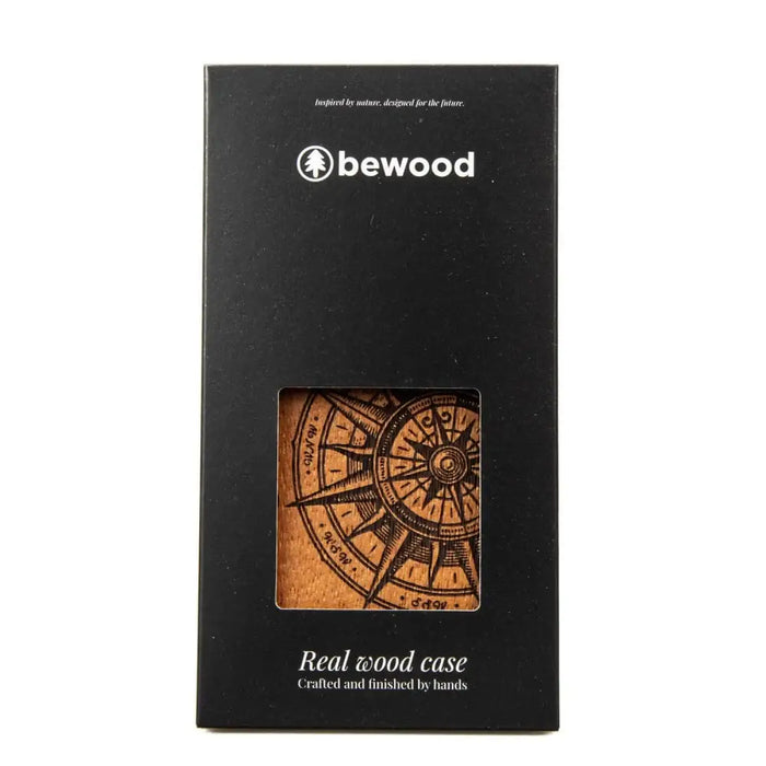 Wooden case for iPhone 14 Bewood Traveler Merbau - Cell phone cases and covers<<<HurtelXML