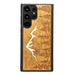 Wooden case for Samsung Galaxy S23 Ultra Bewood Mountains Imbuia - Cell phone cases and covers<<<HurtelXML