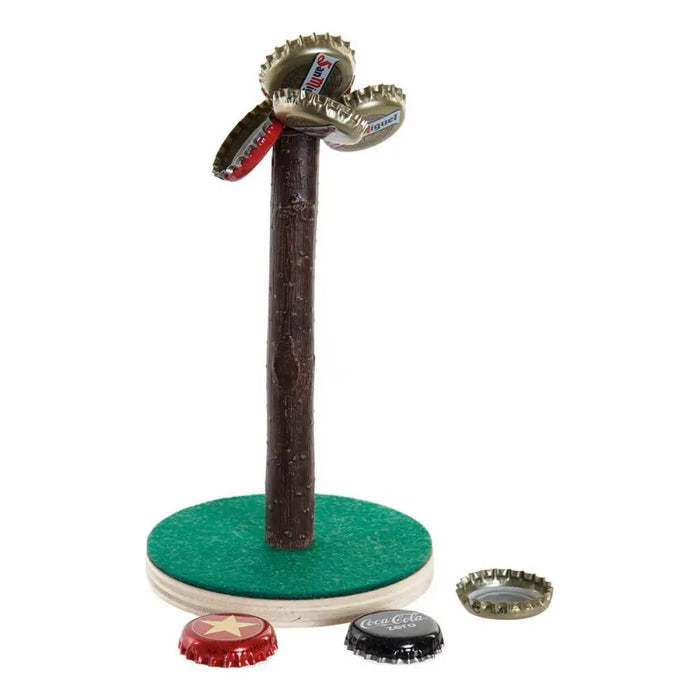 Wooden Game DKD Home Decor Brown Green polypropylene Plastic 9,5 x 9,5 x 15,5 cm - Декорация и Осветление<<<Дом