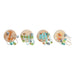 Wooden Game DKD Home Decor Wood Multicolour 4 Pieces 9 x 9 x 12 cm - Декорация и Осветление<<<Дом