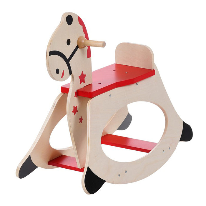 WOODEN WOODEN HORSE - SWING