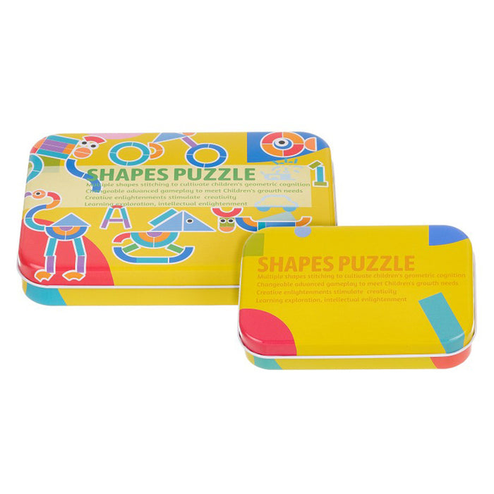 WOODEN PUZZLE SHAPES 36 PIECES