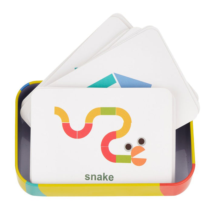 WOODEN PUZZLE SHAPES 36 PIECES