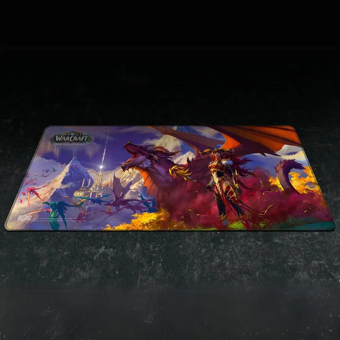 World Of WarCraft Dragonflight Gaming Pad - Alexstrasza & Dragon XL - Геймърски падове<<<Геймърска