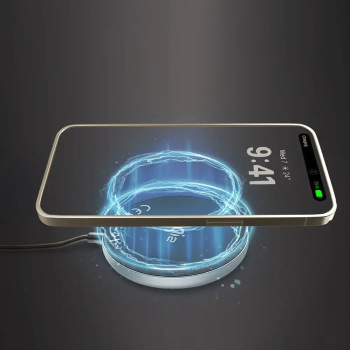 Wozinsky 15W Wireless Qi2 Inductive Charger - Black - Ładowarki indukcyjne<<<HurtelXML