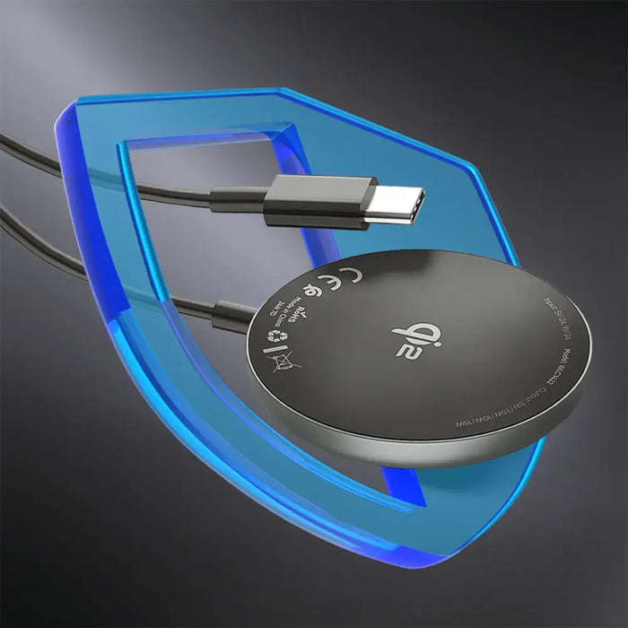 Wozinsky 15W Wireless Qi2 Inductive Charger - Black - Ładowarki indukcyjne<<<HurtelXML