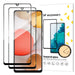 Wozinsky 2x Tempered Glass Full Glue Super Tough Screen Protector Full Coveraged with Frame Case Friendly for Samsung