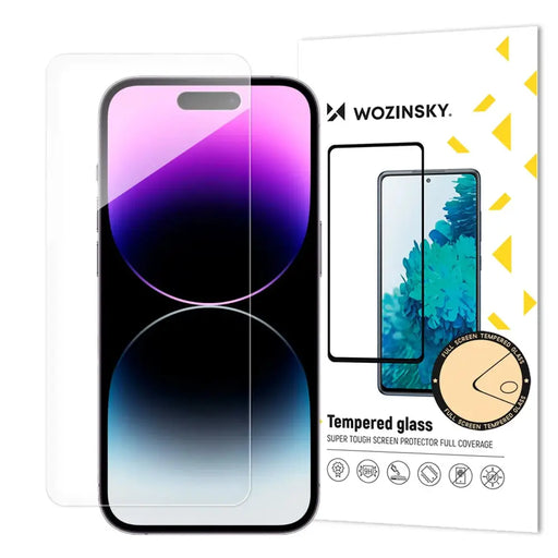 Wozinsky 9H Flexible Nano Glass Hybrid Glass for iPhone 16 Pro Max / iPhone 17 Pro Max Flexible - Cell phone tempered
