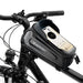 Wozinsky bicycle bag for the frame armored with a phone pocket 1.7 l - black - Sport products<<<HurtelXML