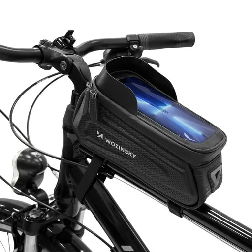 Wozinsky Bike Frame Bag 1.7l Phone Cover Black (WBB28BK) - Torby rowerowe<<<HurtelXML